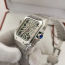 Relógio Cartier Santos Esqueleto - Imagem 10