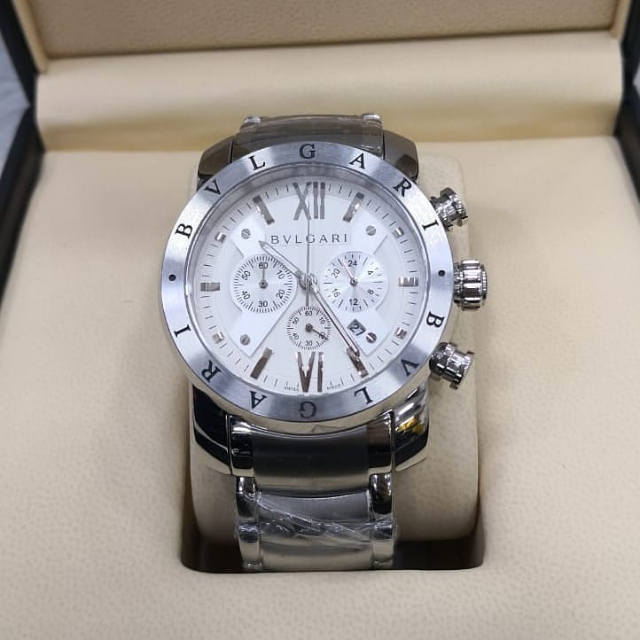 Relógio Bvlgari Iron Man SD38S - Silver